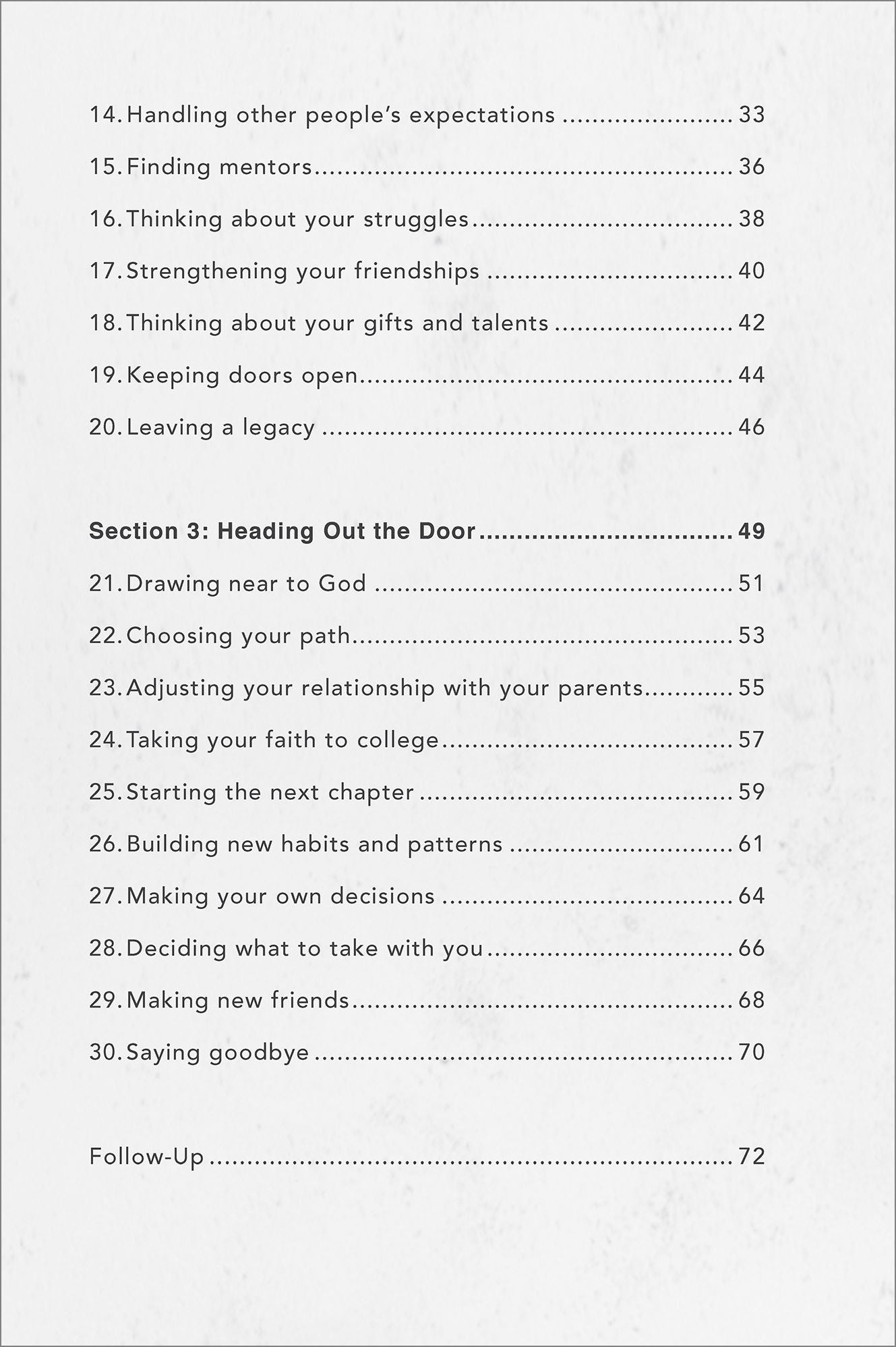 Senior: Preparing for the Future: A 30-Day Devotional for Seniors
