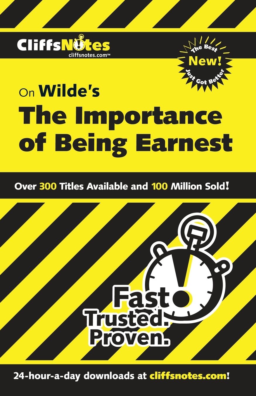 CliffsNotes Wilde's The Importance of Being Earnest