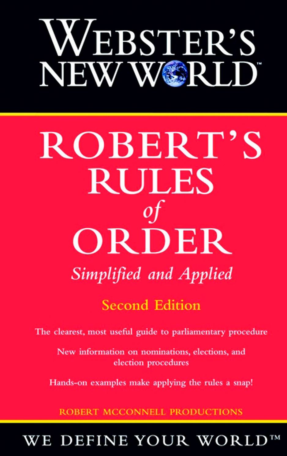 Webster's New World Robert's Rules of Order Simplified and Applied, 2nd Edition