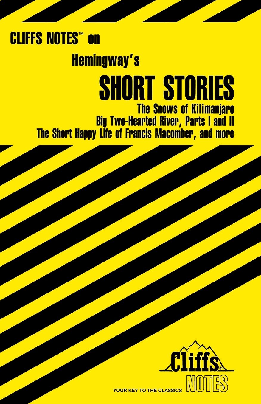 CliffsNotes Hemingway's Short Stories