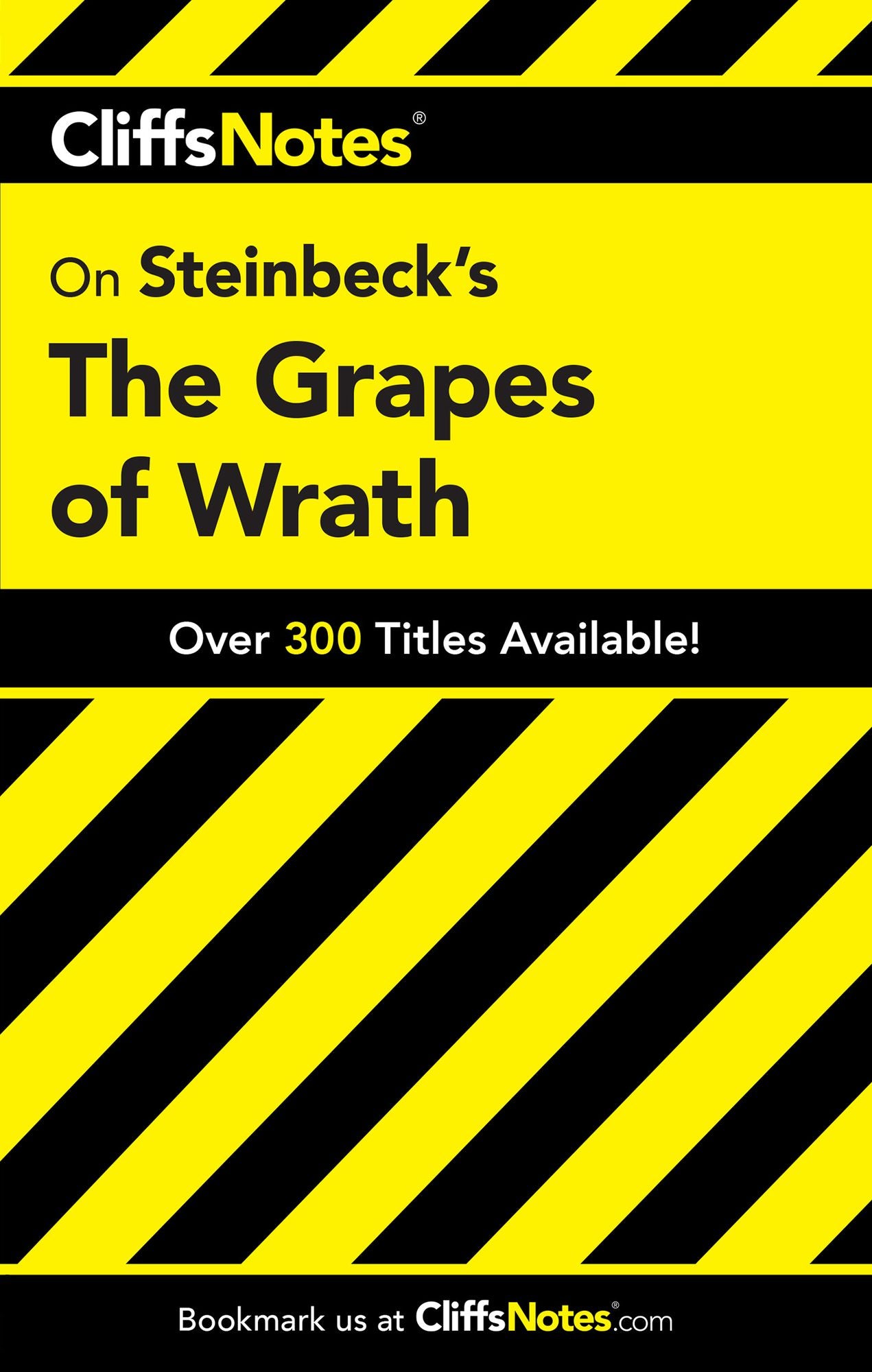 CliffsNotes on Steinbeck's The Grapes of Wrath