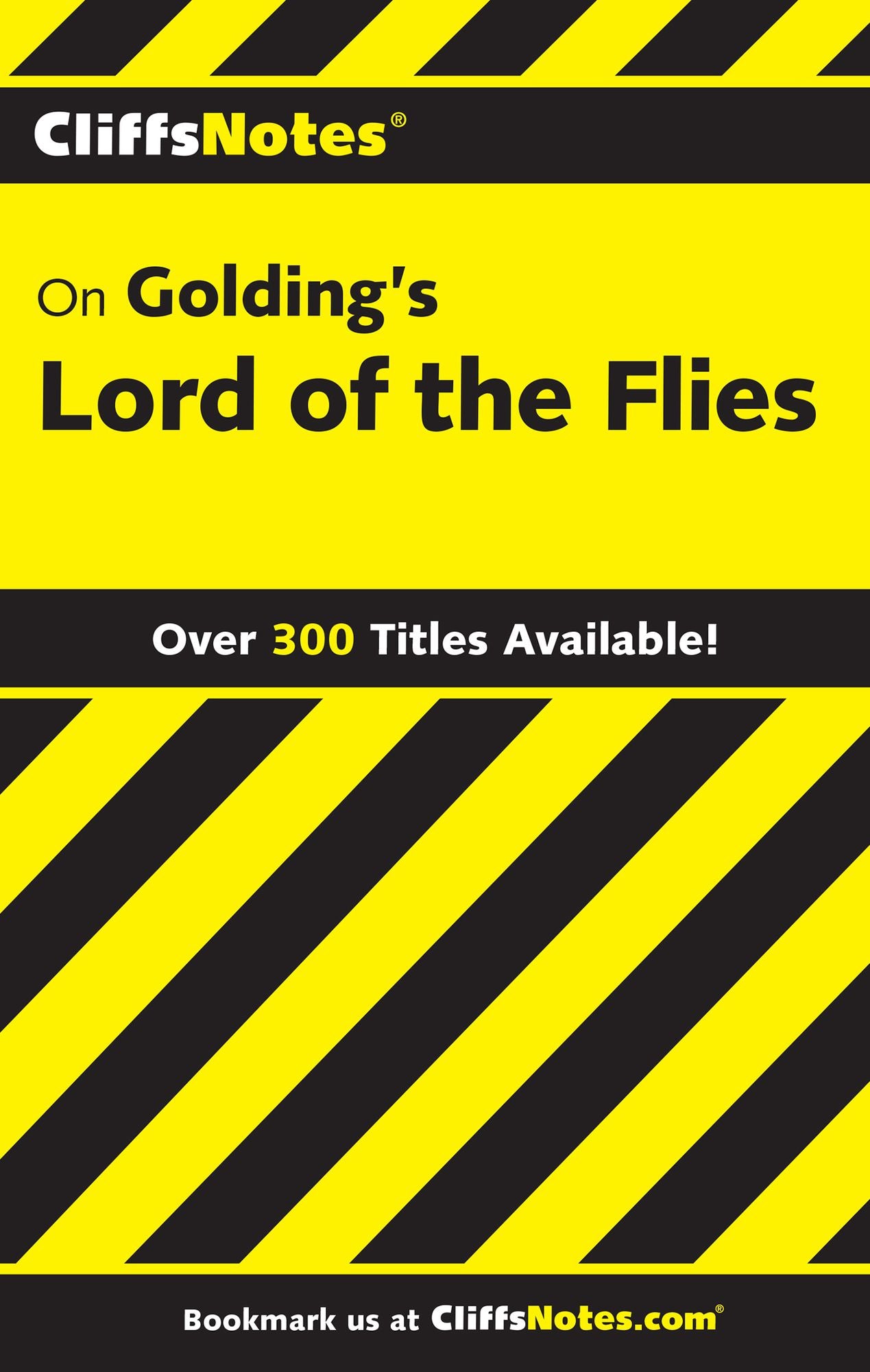 CliffsNotes on Golding's Lord of the Flies