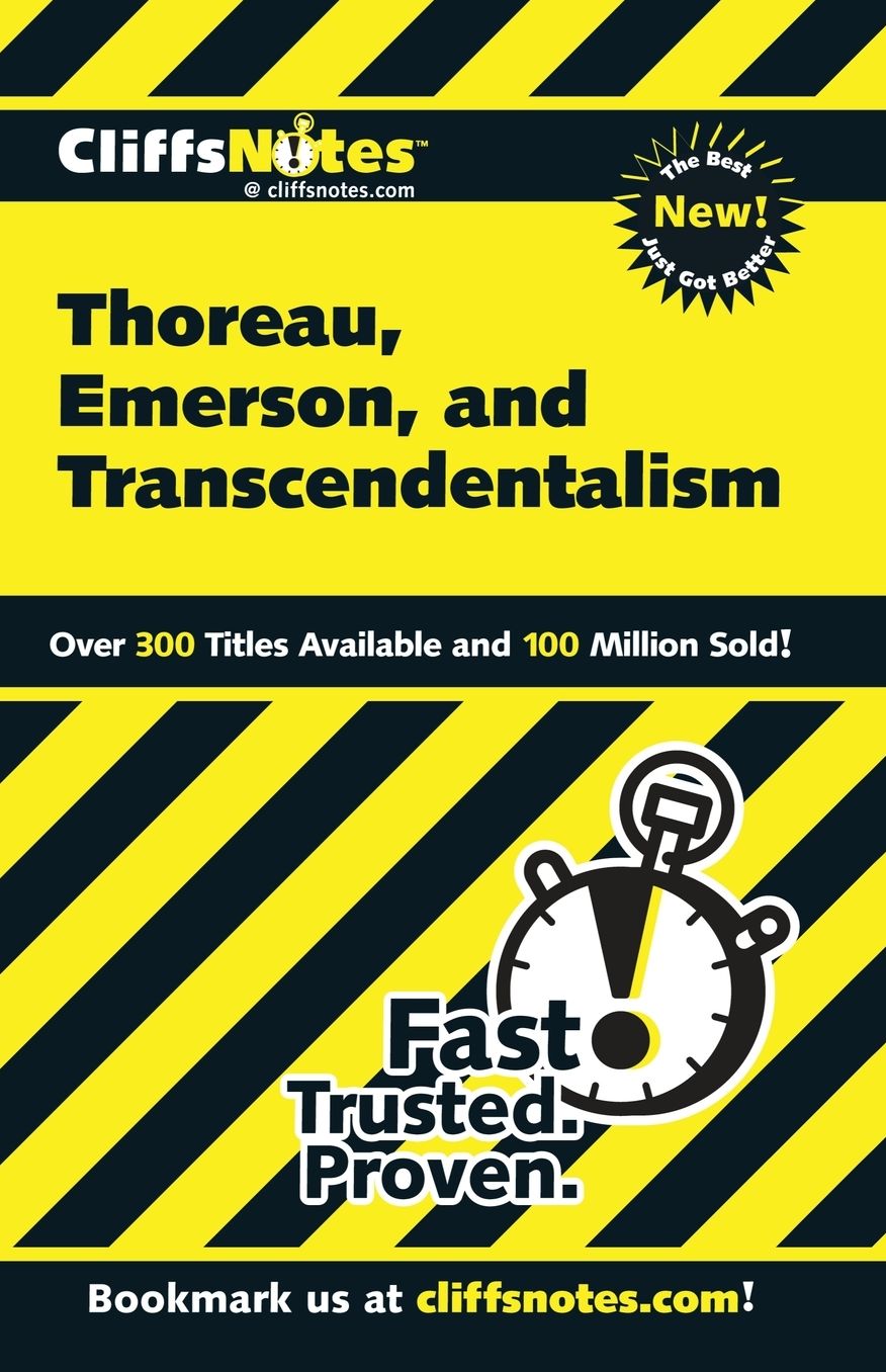 CliffsNotes on Thoreau, Emerson, and Transcendentalism