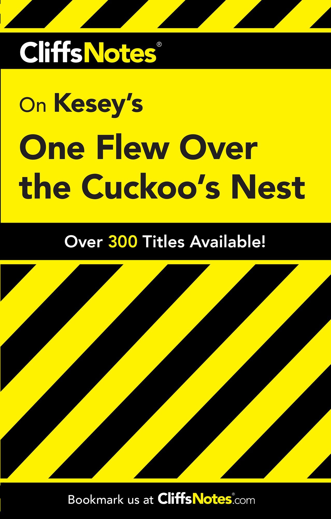 CliffsNotes on Kesey's One Flew Over the Cuckoo's Nest