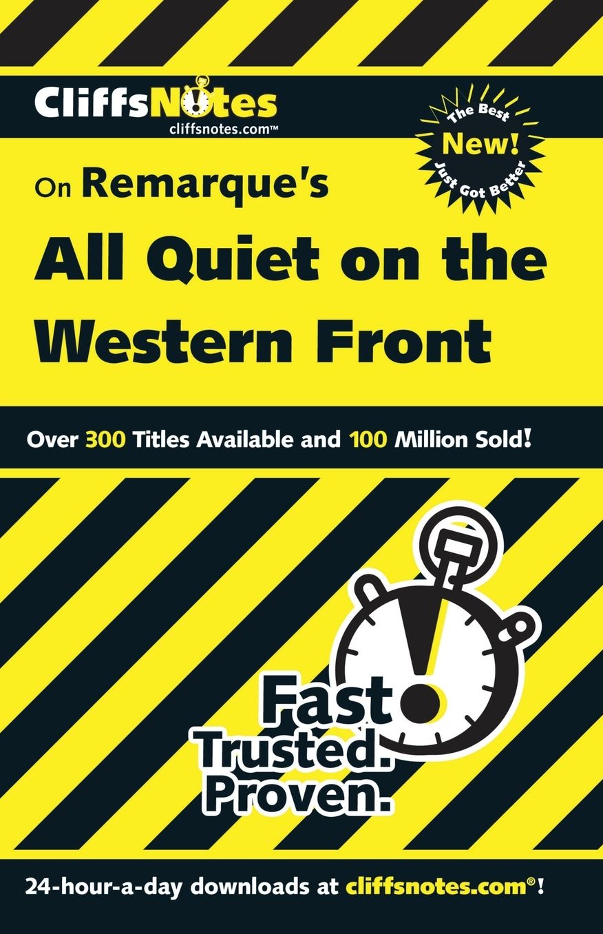 CliffsNotes on Remarque's All Quiet on the Western Front