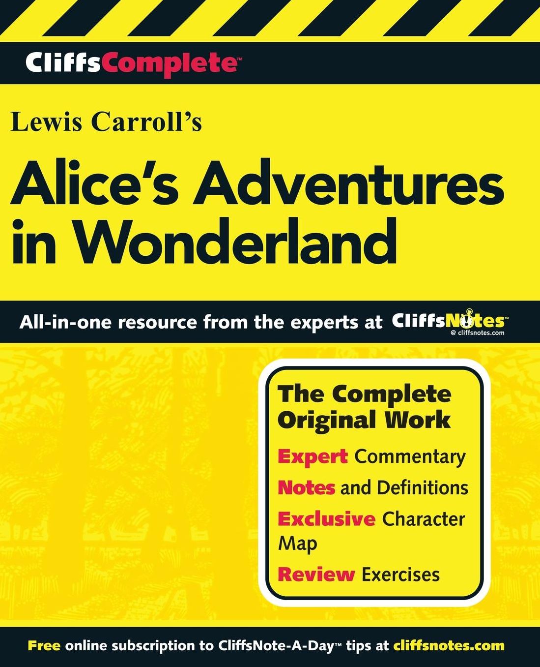 CliffsComplete Alice's Adventures in Wonderland