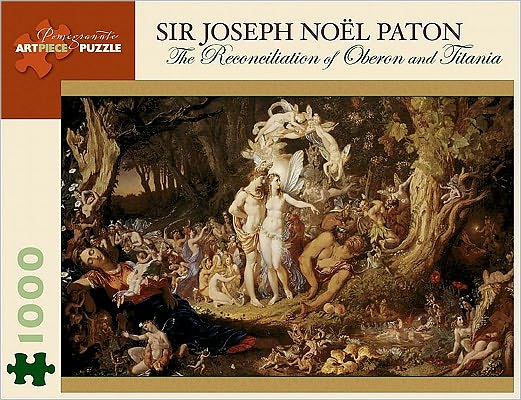 The Reconciliation of Oberon and Titania 1000 Piece Jigsaw Puzzle