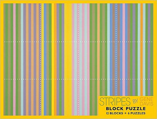 Stripes by Gene Davis Block Pu