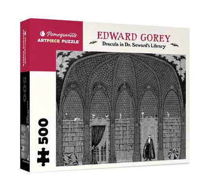 Edward Gorey - Dracula in Dr. Seward's Library : 500 Piece Puzzle