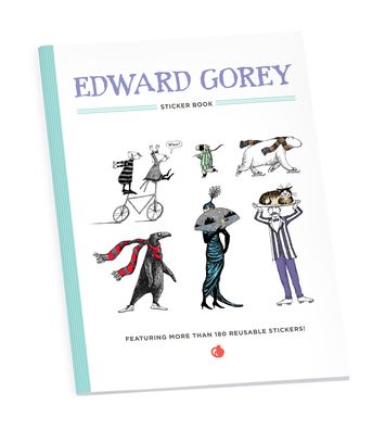Edward Gorey Sticker Book