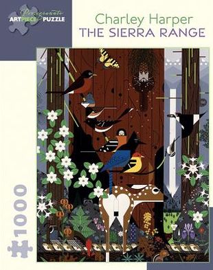 Charley Harper: The Sierra Range 1,000-piece Jigsaw Puzzle