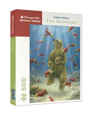 The Swimmer: Robert Bissell 500-Piece Jigsaw Puzzle
