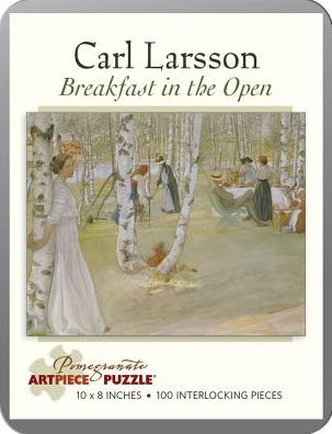 Carl Larsson - Breakfast in the Open : 100 Piece Puzzle