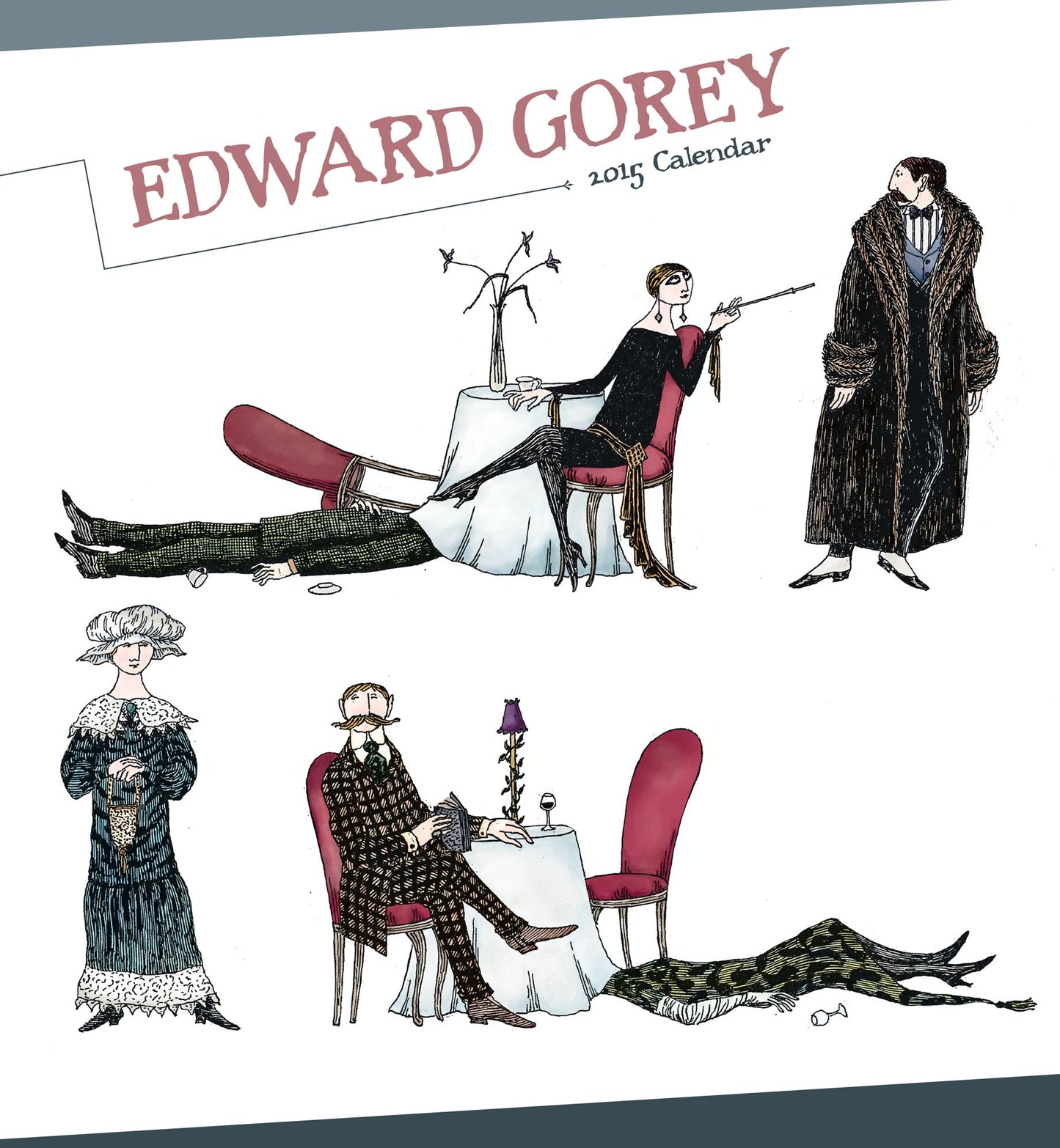 2015 Edward Gorey Wall Calendar