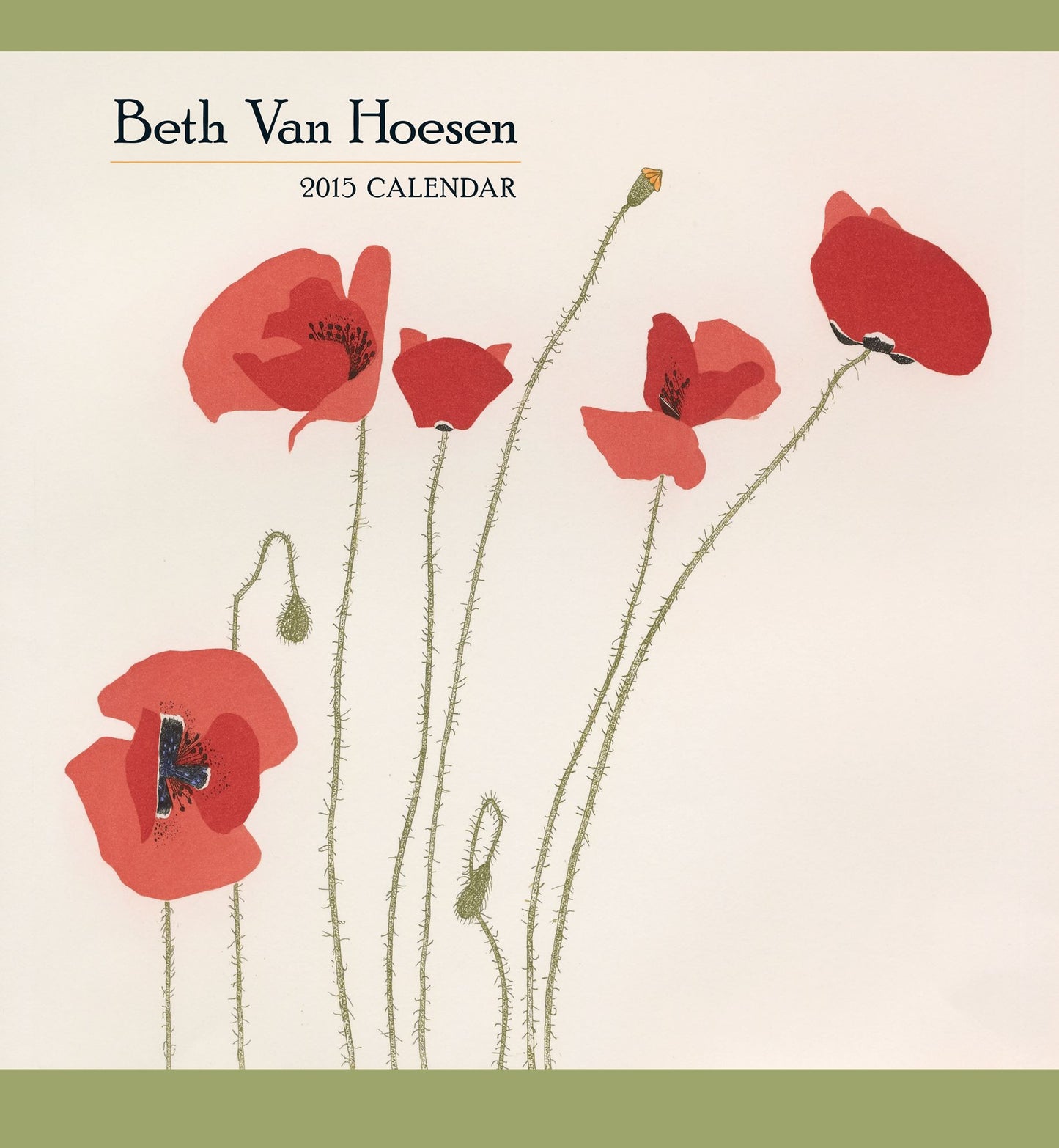 Beth Van Hoesen 2015 Calendar
