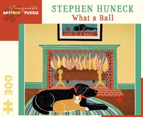 Stephen Huneck: What a Ball 300-piece Jigsaw Puzzle