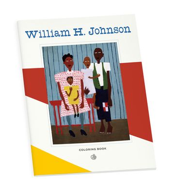 William H Johnson Coloring Book