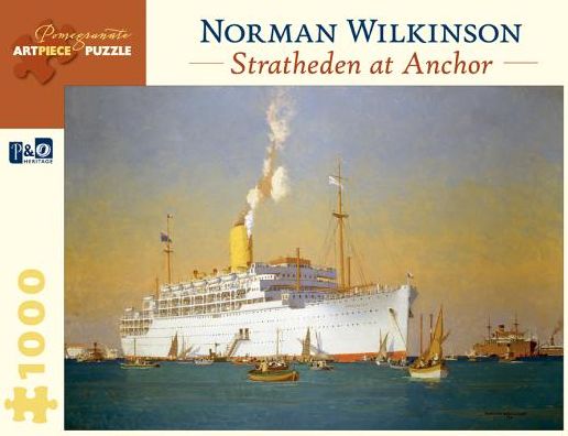 Norman Wilkinson: Stratheden at Anchor 1,000-Piece Jigsaw Puzzle