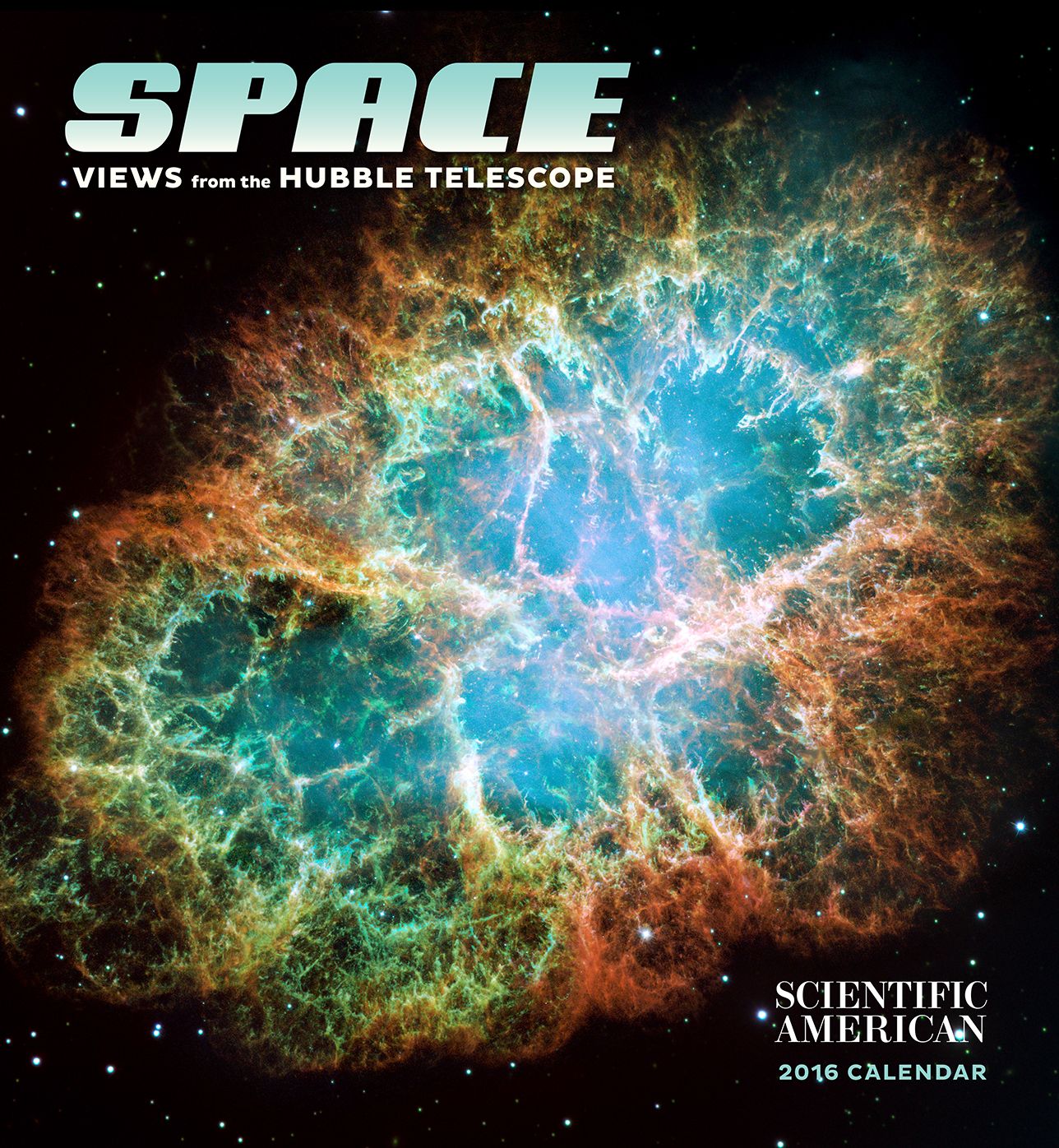 2016 Space Views From Hubble Wall Calendar