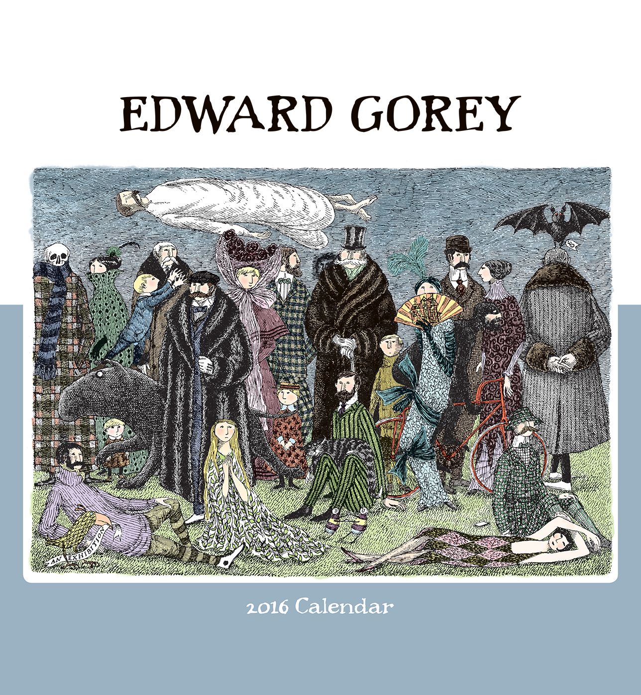 2016 Edward Gorey Wall Calendar