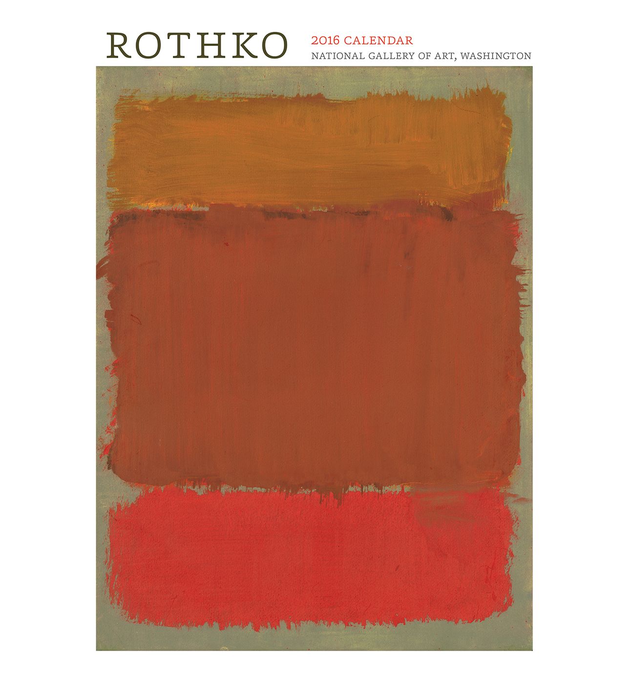 2016 Rothko Wall Calendar