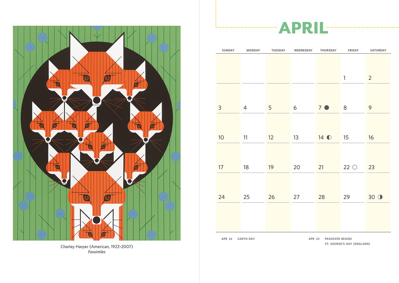 2016 Charley Harper Engagment Calendar
