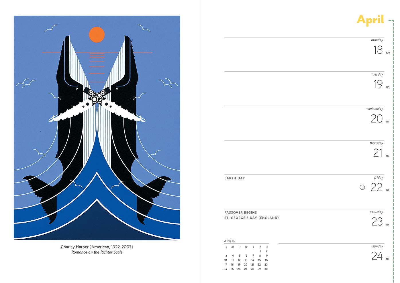 2016 Charley Harper Engagment Calendar