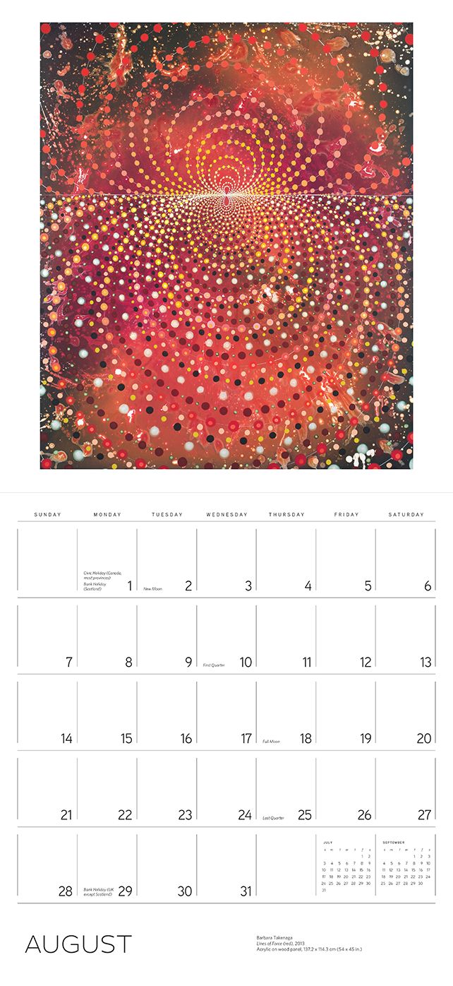 2016 Barbara Takenaga Wall Calendar