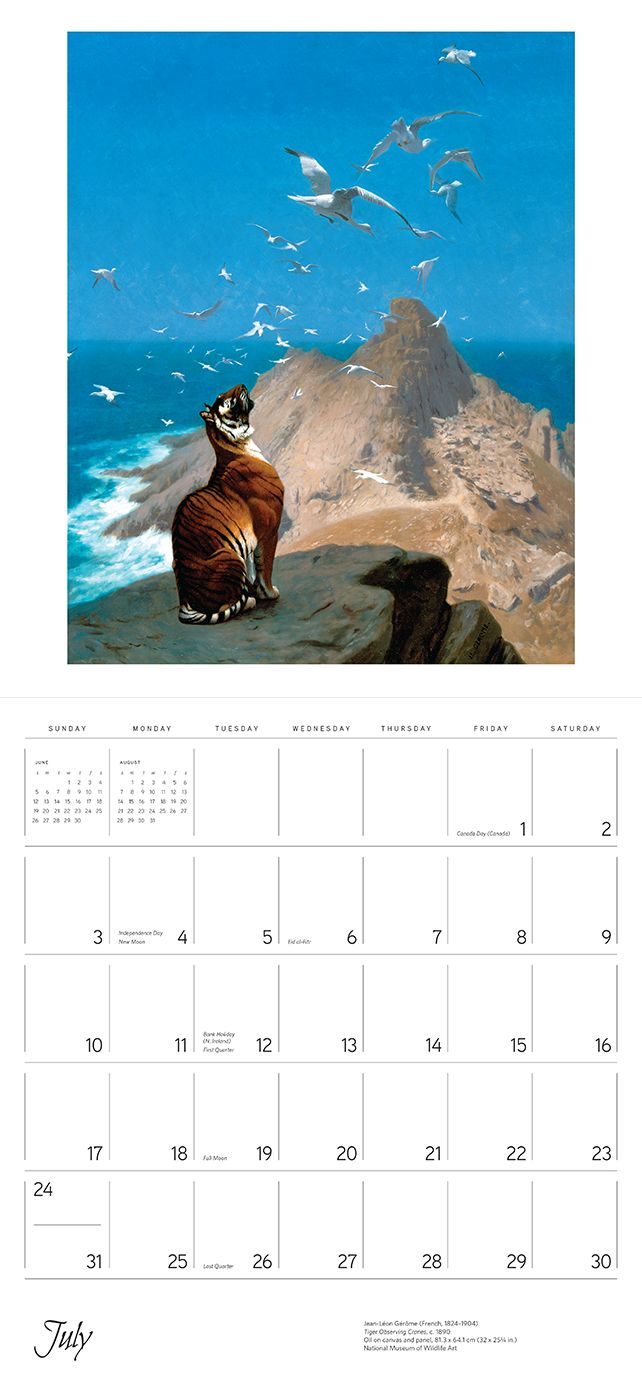 2016 National Museum Wildlife Art Wall Calendar