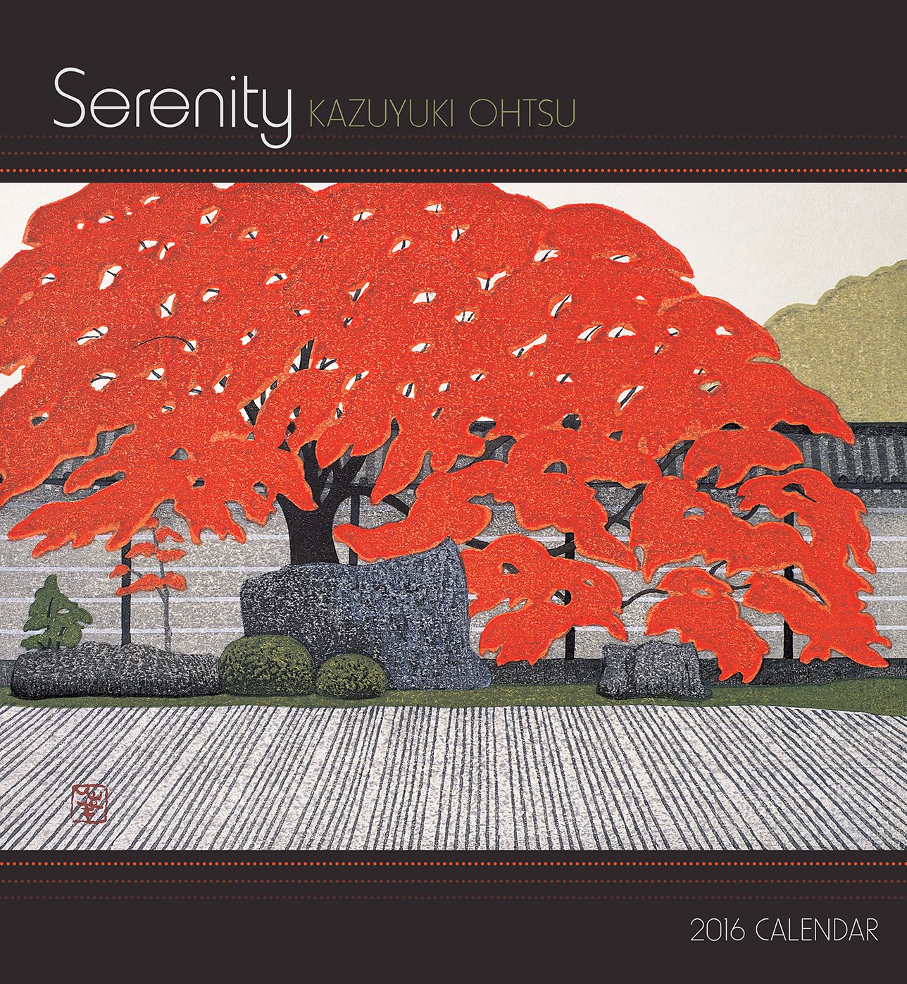 2016 Ohtsu Serenity Wall Calendar