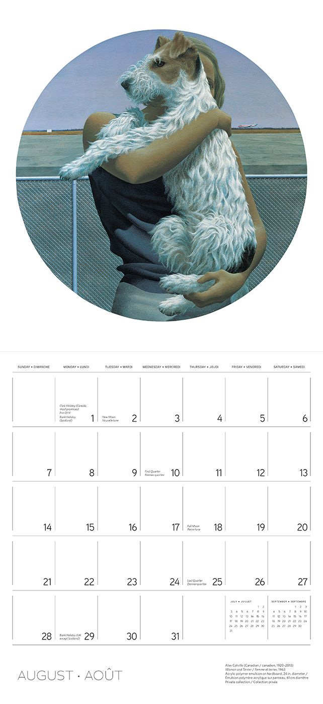 2016 Alex Colville Wall Calendar