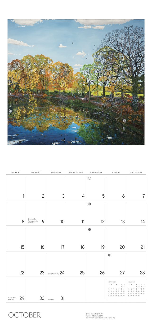 2017 Emma Haworth: Seasons Wall Calendar
