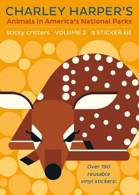 Charley Harper's Animals in America's National Parks: Sticky Critters Vol. 2 Sticker Kit