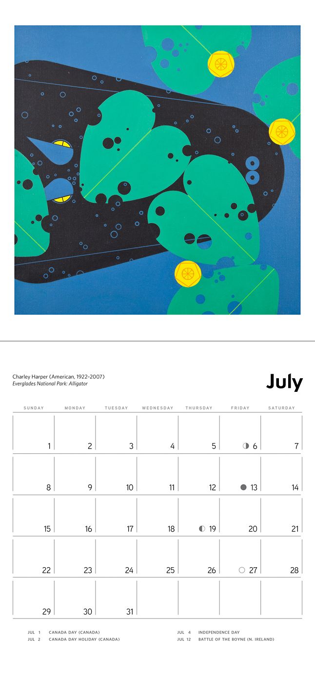 2018 Charley Harper Mini Wall Calendar
