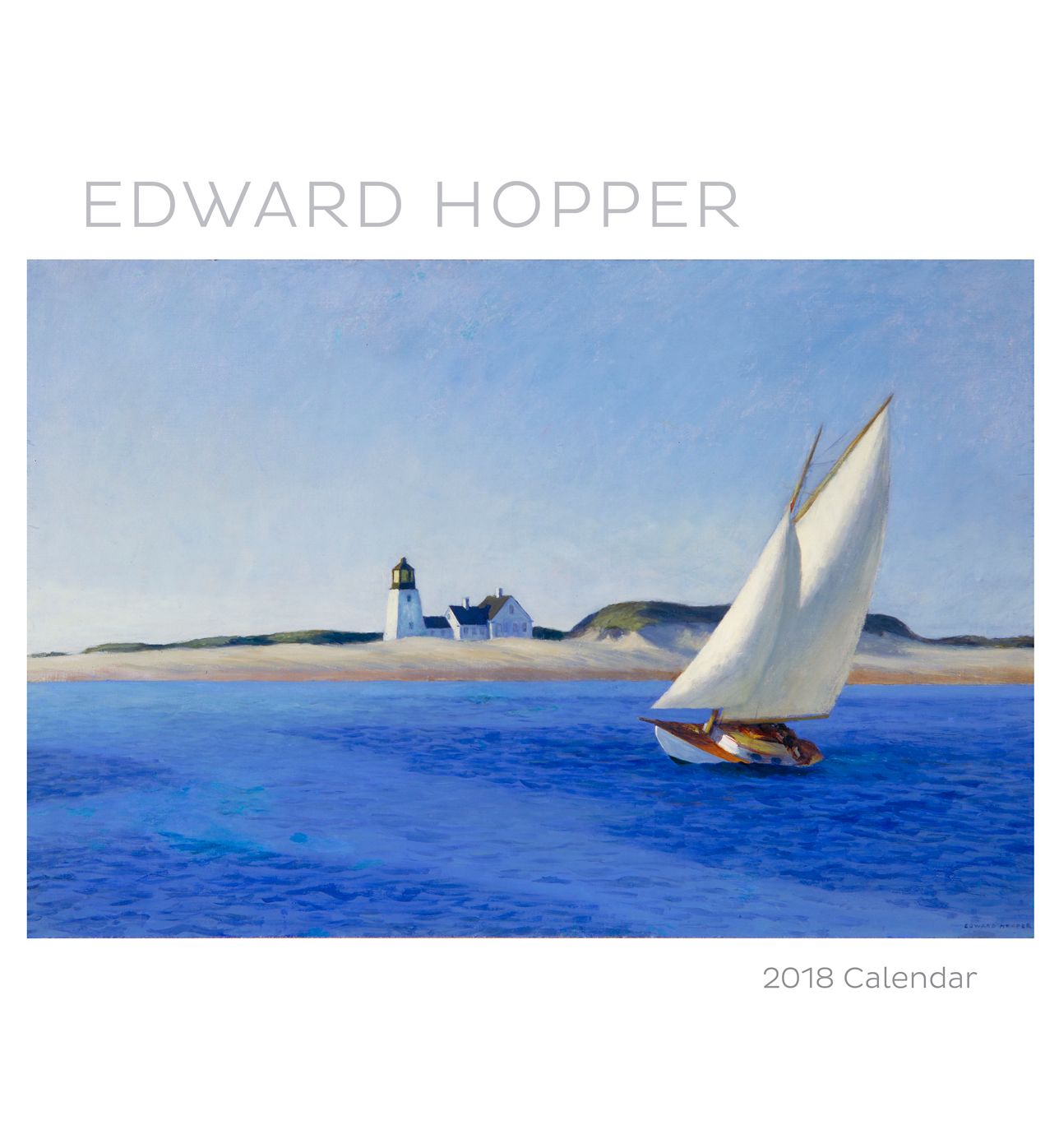 2018 Edward Hopper WALL CALENDAR