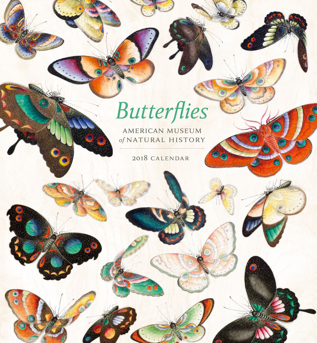 2018 Butterflies WALL CALENDAR