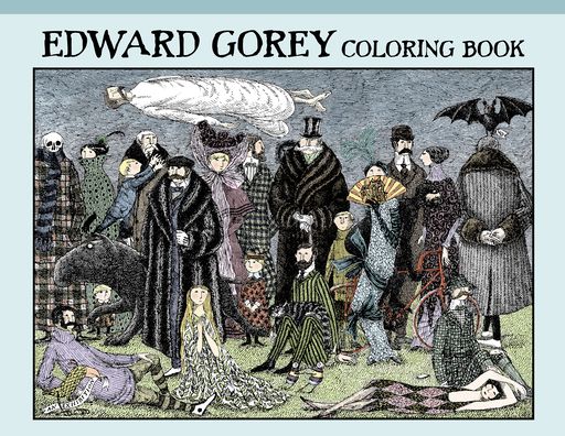 Edward Gorey: Coloring Book