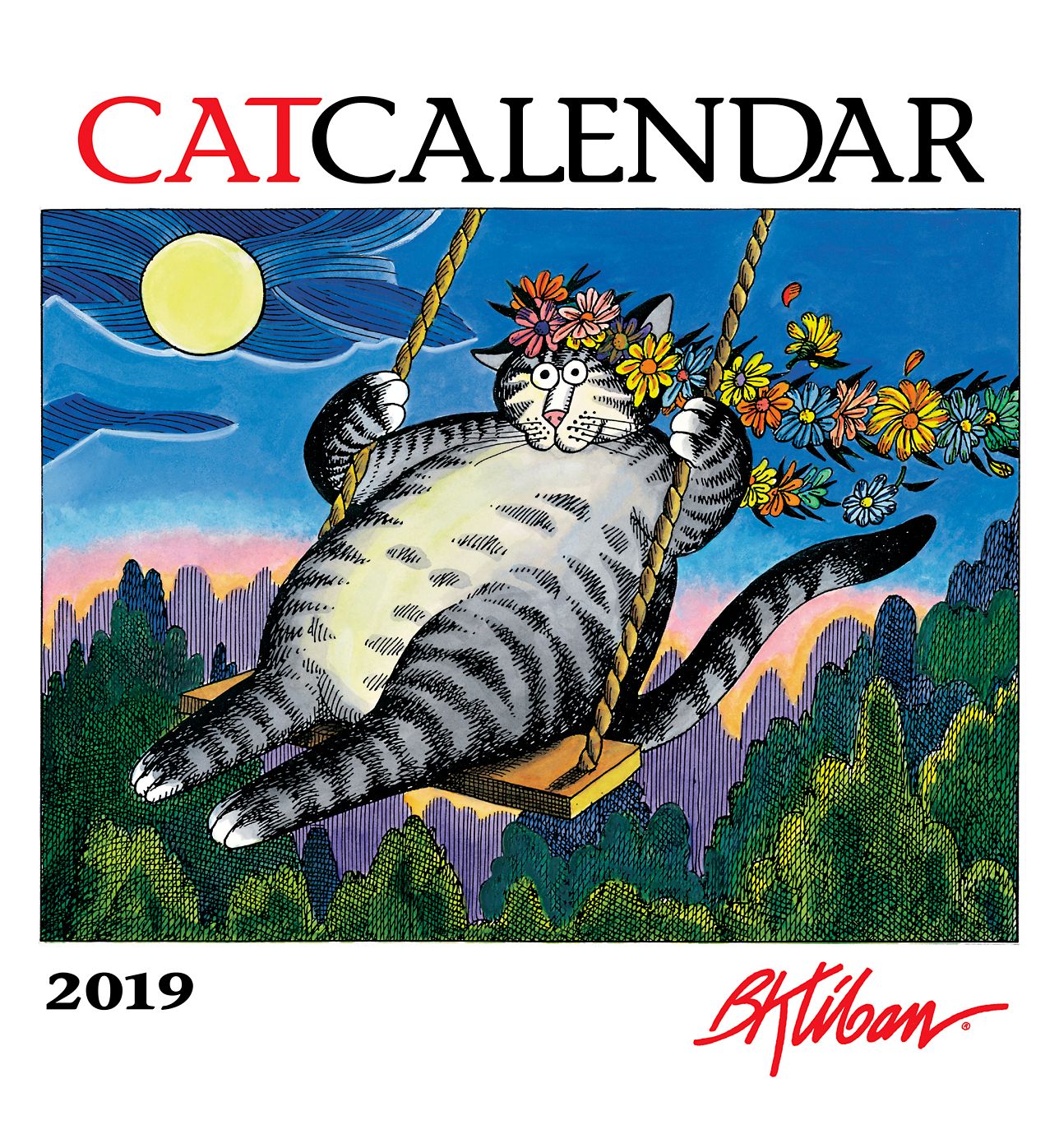 B. Kliban: Catcalendar 2019 Wall Calendar