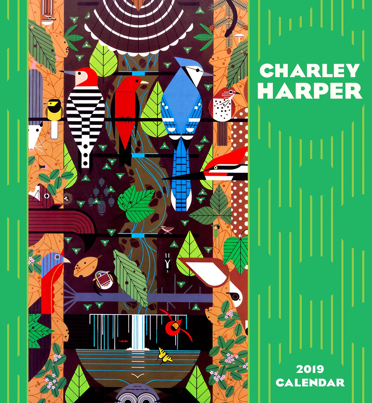 Charley Harper 2019 Wall Calendar