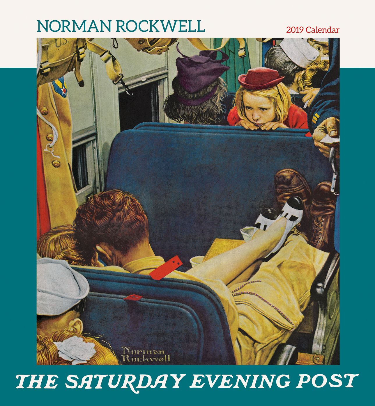 Norman Rockwell 2019 Wall Calendar