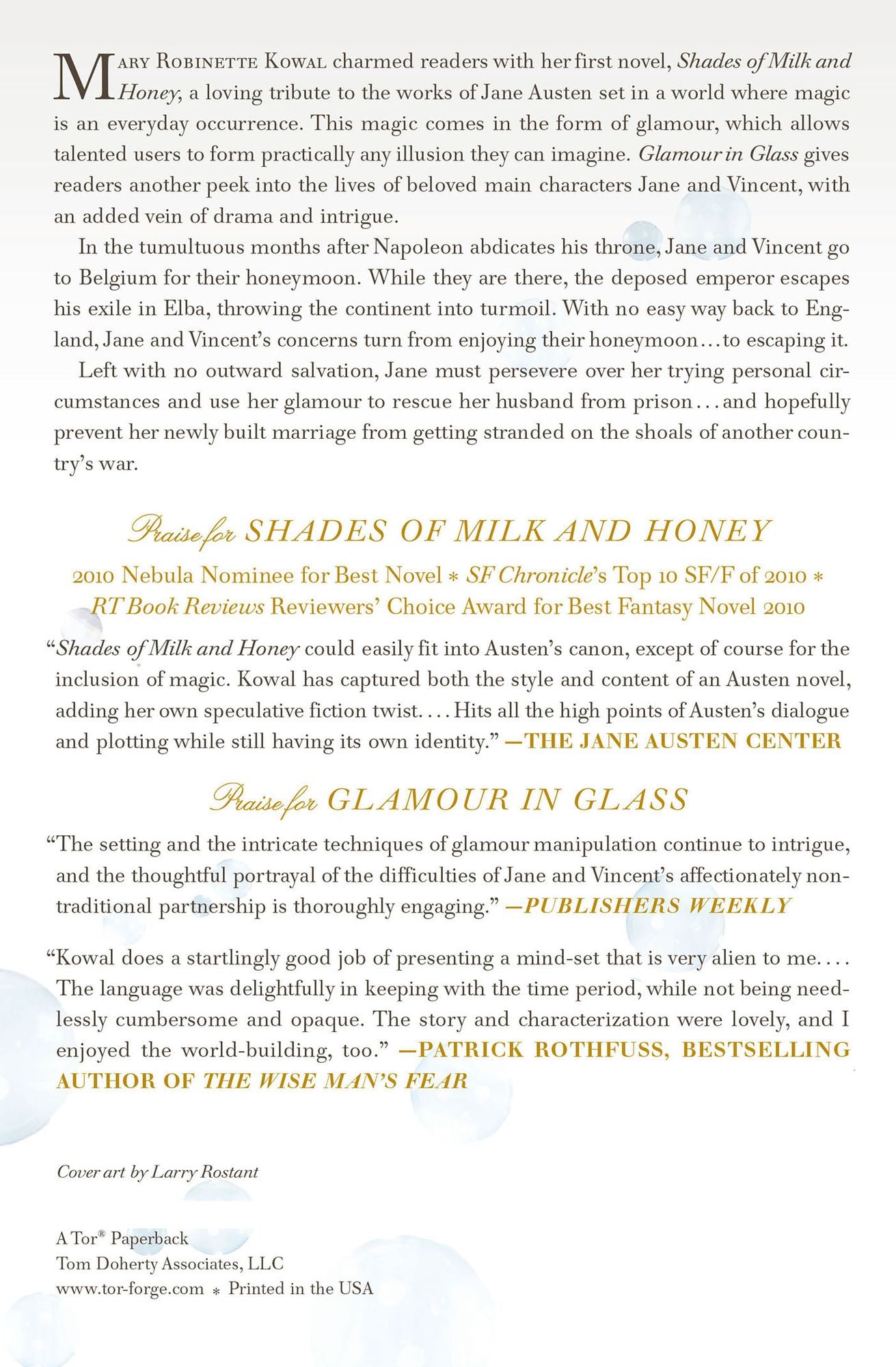 Glamour in Glass (Glamourist Histories Series #2)