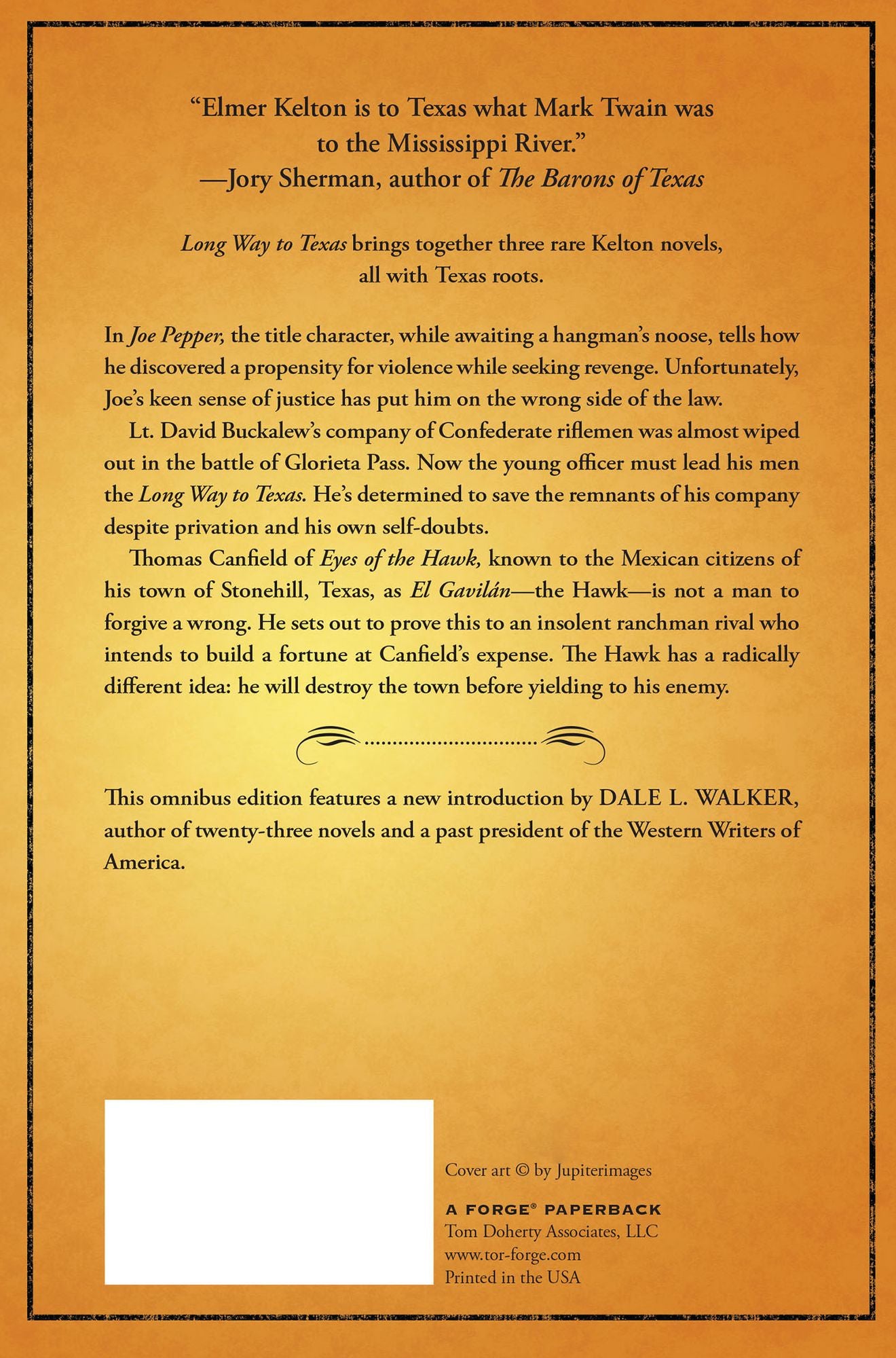 Long Way to Texas: Three Novels