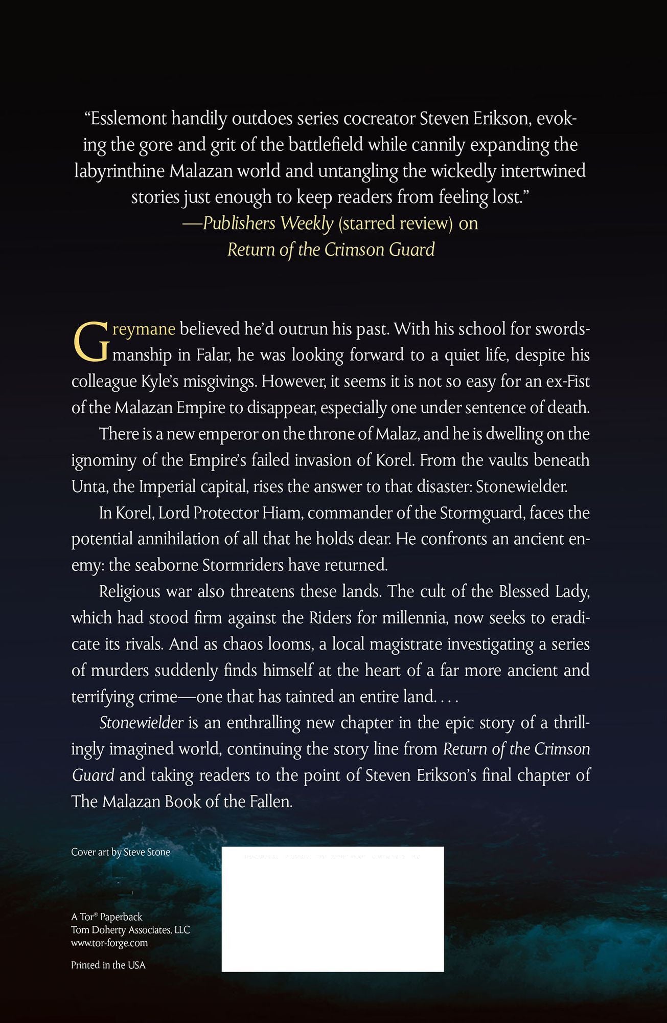 Stonewielder (Malazan Empire Series #3)