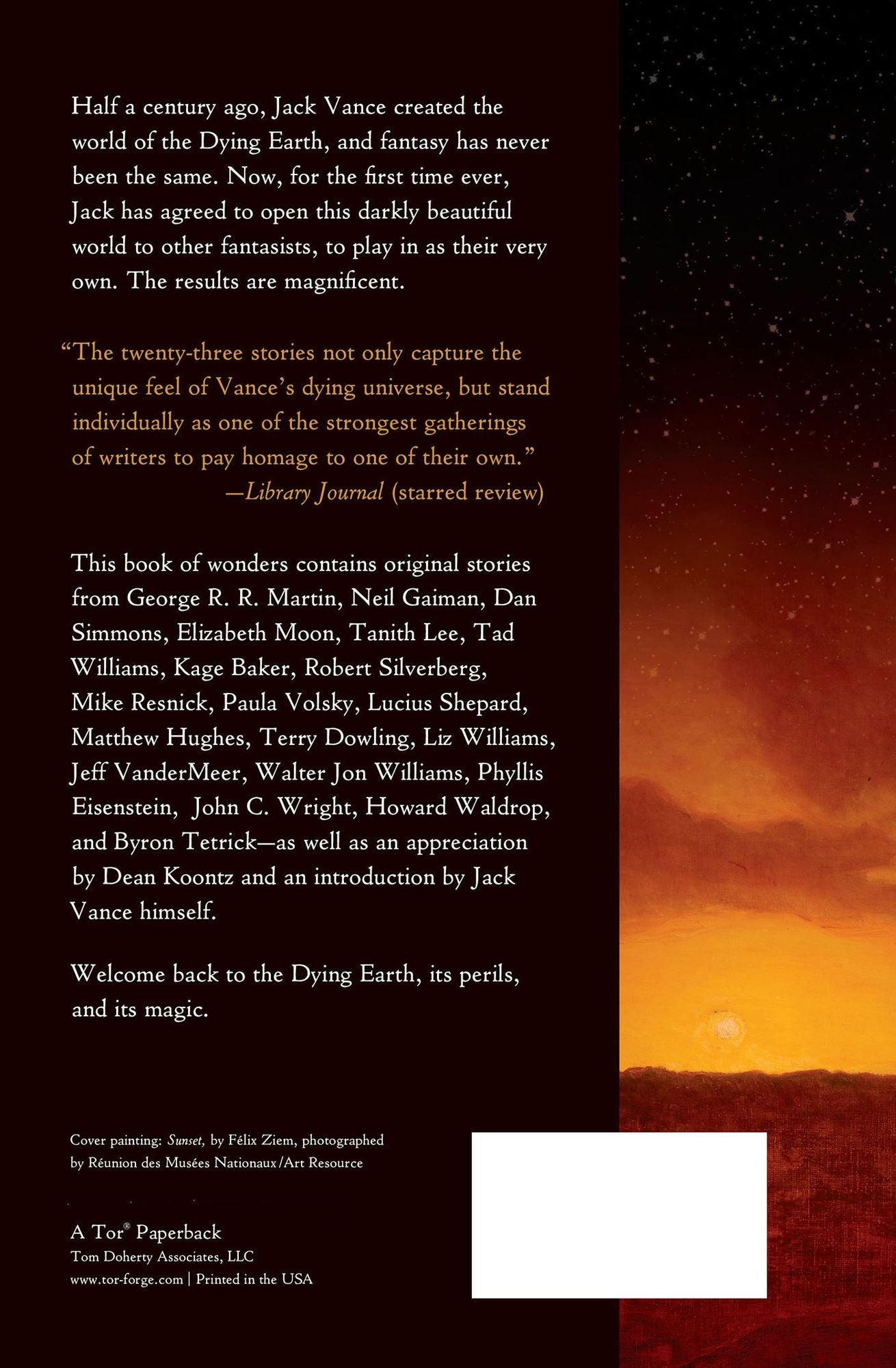 Songs of the Dying Earth: Stories in Honor of Jack Vance
