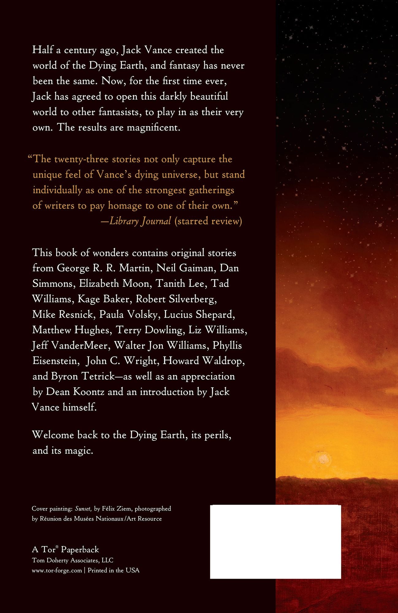 Songs of the Dying Earth: Stories in Honor of Jack Vance