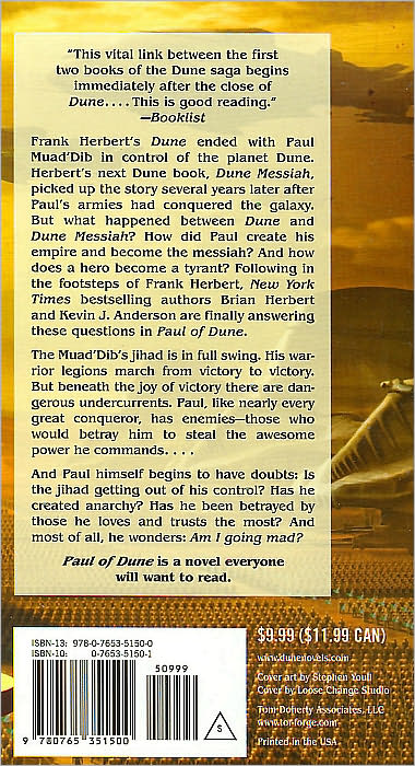 Paul of Dune (Heroes of Dune Series #1)