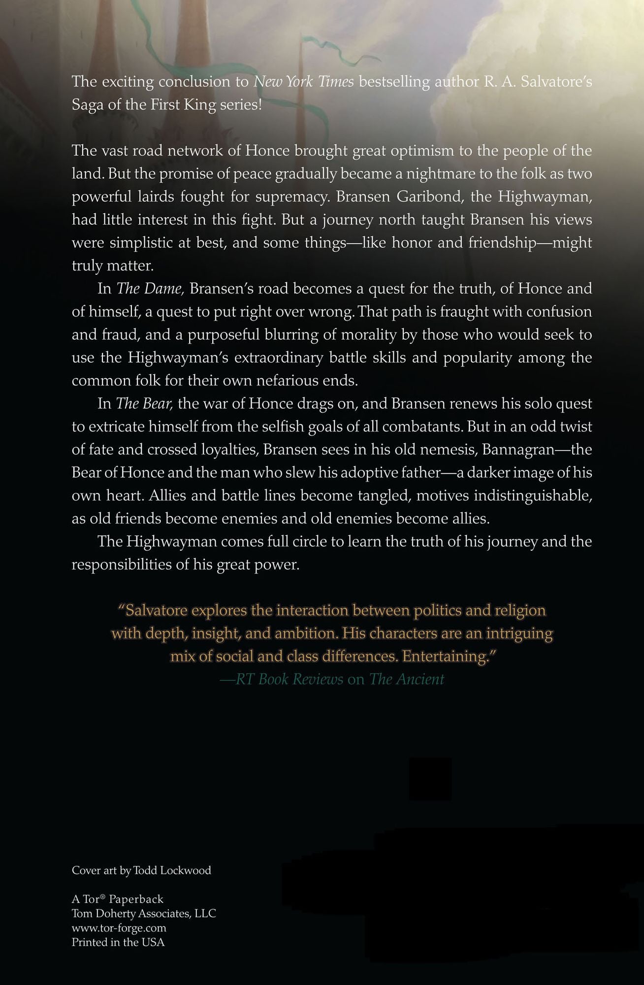 Demonwars: The First King: The Dame and the Bear