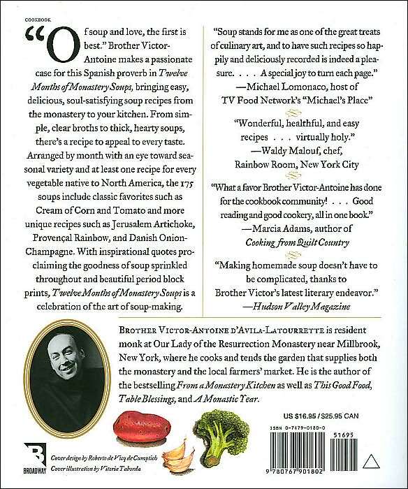Twelve Months of Monastery Soups