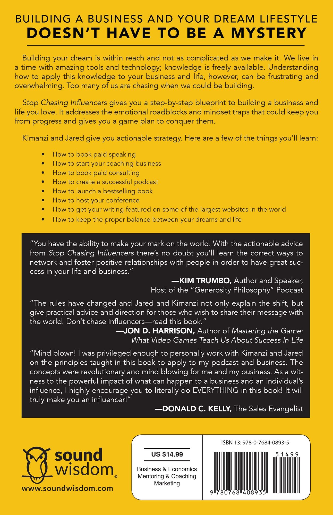 Stop Chasing Influencers: The True Path to Building Your Business and Living Your Dream