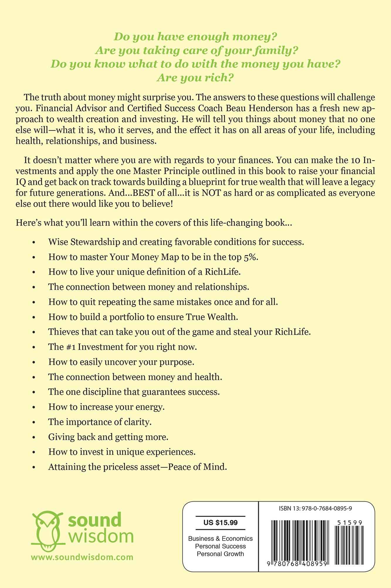 The RichLife: Ten Investments for True Wealth